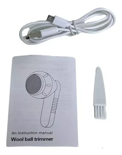 Quita Pelusa Ropa Eléctrico blanco -2