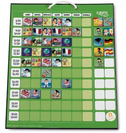 Horario Escolar Magnético-1