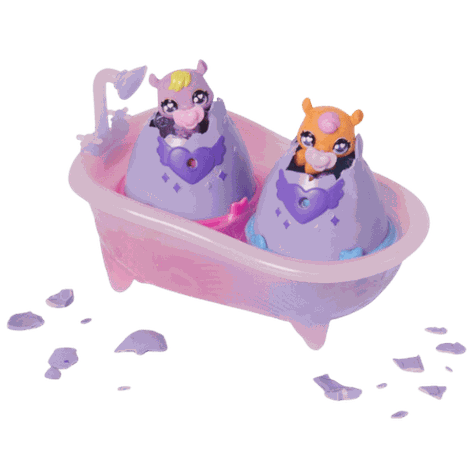 Hatchimals Alive! Diversión Baño de Colores-2
