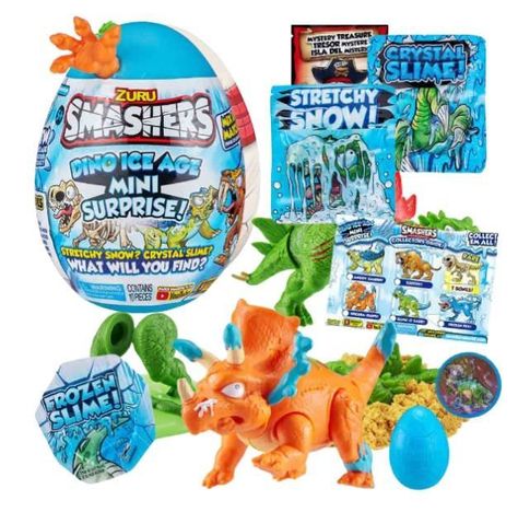 Huevo de Dinosaurio  Smashers Dino Ice Age-1