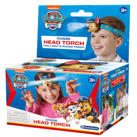 Linterna frontal Paw Patrol Chase ¡C/Sonido!-0