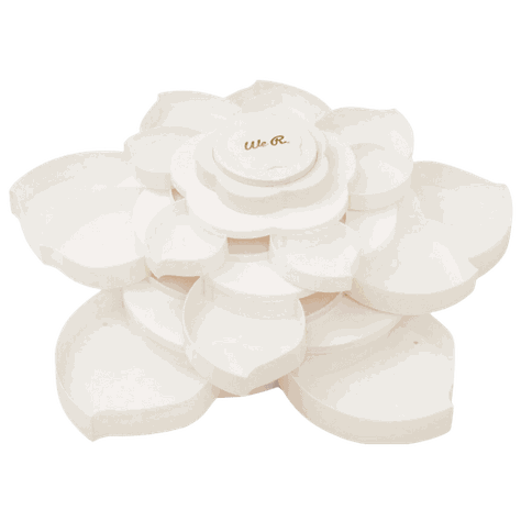 Caja Organizadora Flor Bloom Blanca-1