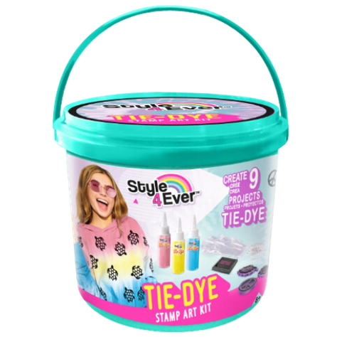Teñido Materiales Tie-Dye Kit Stamp Art Style4Ever** No incluye ropa o tela para estampar **-0
