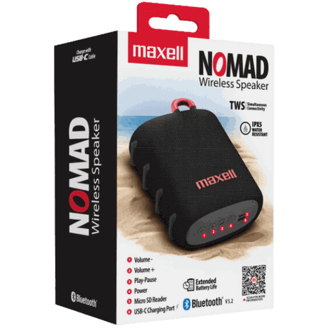 Parlante Bluetooth Nomad Negro-2