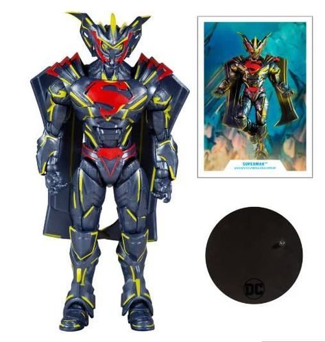 Figura Superman Energized Gold Label DC Multiverse -0