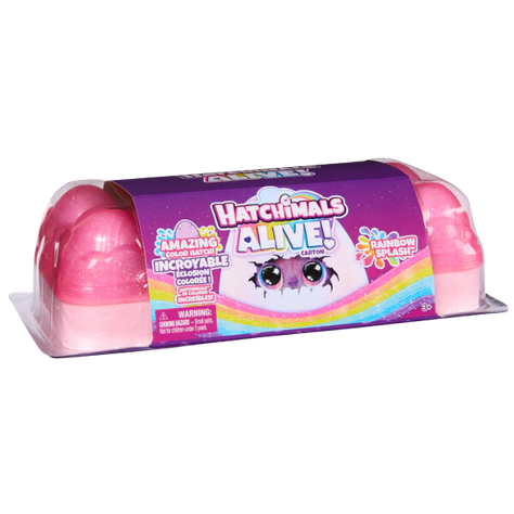 Hatchimals Alive! Pack 5 Huevos Eclosión Arcoiris-0
