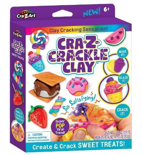 Cra-Z-Art Popping Clay! Create & Crack Sweet Treats! 6 Modelos-0