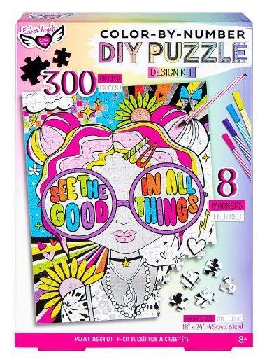 Puzzle Design Kit Color-By-Number-0