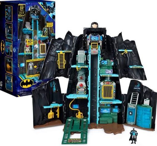 Batman Se Transforma en la Batcave Playset-0