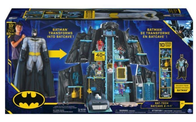 Batman Se Transforma en la Batcave Playset-1