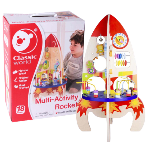 Cohete de Madera Multi Activity Rocket-1