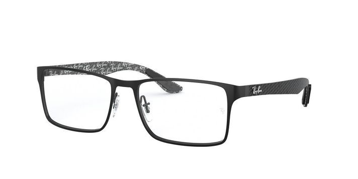 Lentes Ópticos Ray-Ban RX8415 Negro Unisex-0