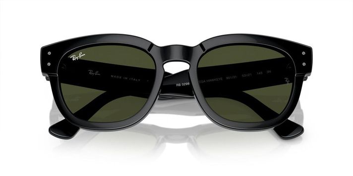Lentes De Sol Ray-Ban 0RB0298S Mega Hawkeye Negro Unisex-4