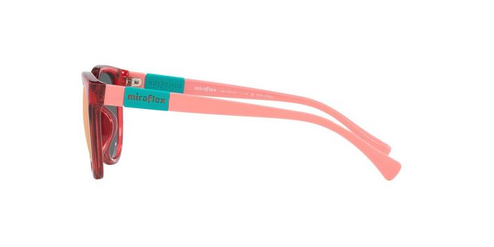 Lentes De Sol Miraflex MF1041  Rojo Unisex-2
