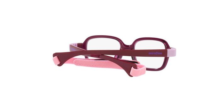Lentes Ópticos Miraflex MF4001 Rojo Niño-4