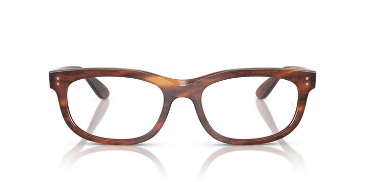 Anteojos Ópticos Ray-Ban RX5489 Balorette Havana Unisex-0