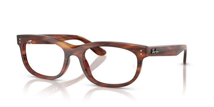 Anteojos Ópticos Ray-Ban RX5489 Balorette Havana Unisex-1
