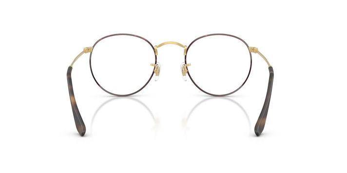 Anteojos Ópticos Ray-Ban RX3447V Round Metal Havana Unisex-3