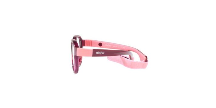 Lentes Ópticos Miraflex MF4006 Burdeo Niño-2