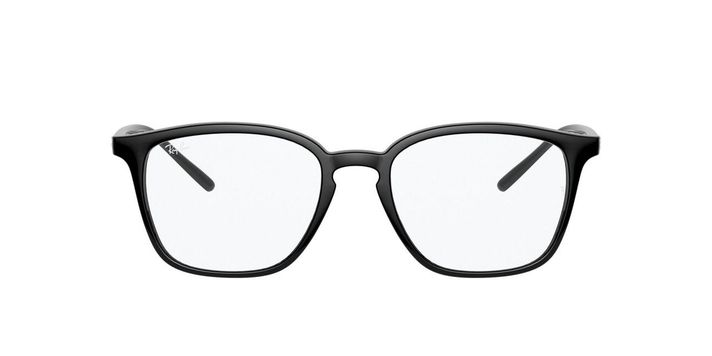 Lentes Ópticos Ray-Ban RX7185 Negro Unisex-0