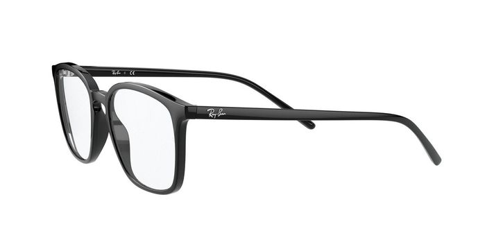 Lentes Ópticos Ray-Ban RX7185 Negro Unisex-2