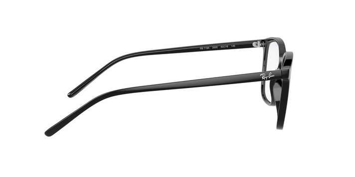 Lentes Ópticos Ray-Ban RX7185 Negro Unisex-9
