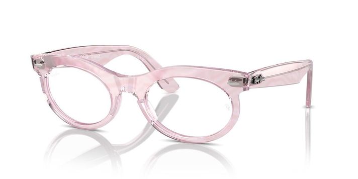 Anteojos Ópticos Ray-Ban RX2242V Wayfarer Oval Violeta Unisex-1