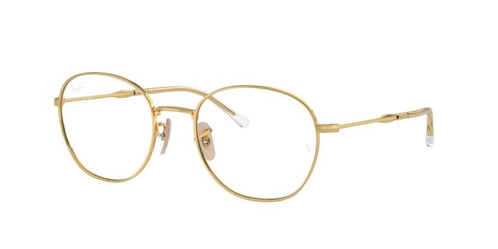 Lentes Ópticos Ray-Ban 0RX6509  Dorado Unisex-1
