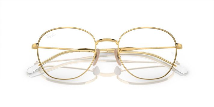 Lentes Ópticos Ray-Ban 0RX6509  Dorado Unisex-4