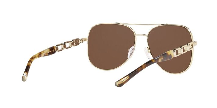 Lentes De Sol Michael Kors 0MK1121 Chianti Dorado Mujer-4