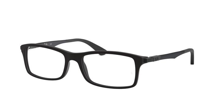 Lentes Ópticos Ray-Ban RX7017 Negro Unisex-1