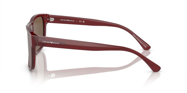 Lentes De Sol Emporio Armani 0EA4163  Burdeo Hombre-2