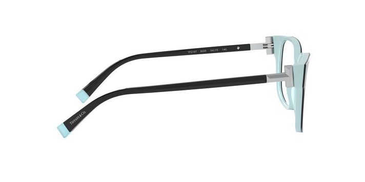 Lentes Ópticos Tiffany TF2197 Negro Mujer-3