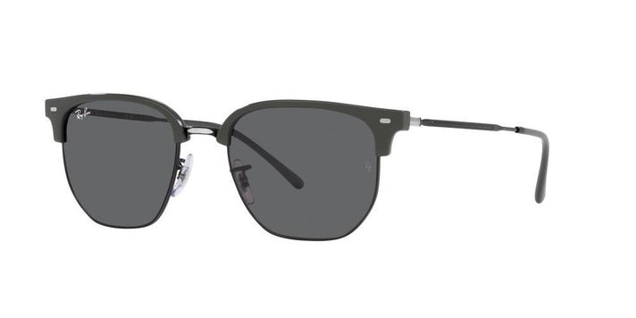 Lentes De Sol Ray-Ban New Clubmaster RB4416 Gris Unisex-1