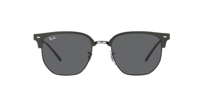 Lentes De Sol Ray-Ban New Clubmaster RB4416 Gris Unisex-0