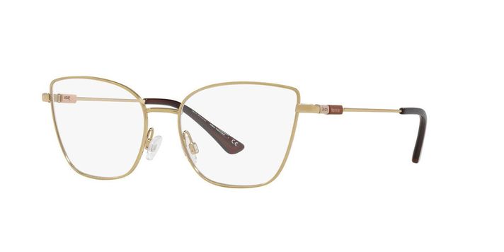 Lentes Ópticos Jean Monnier J81210  Dorado Mujer-1
