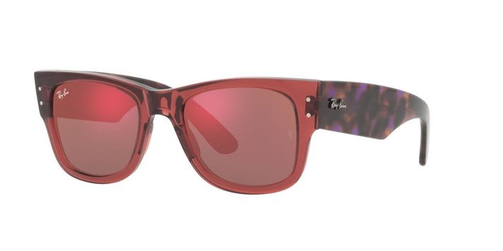 Lentes De Sol Ray-Ban Mega Wayfarer RB0840S Rosa Unisex-1