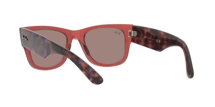 Lentes De Sol Ray-Ban Mega Wayfarer RB0840S Rosa Unisex-3