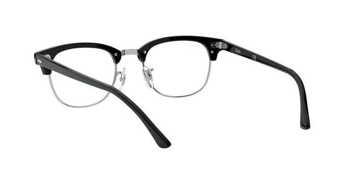 Lentes Ópticos Ray-Ban RX5154 Negro Unisex-5
