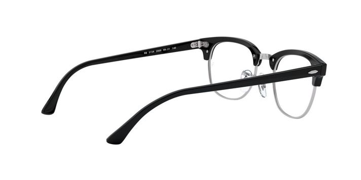 Lentes Ópticos Ray-Ban RX5154 Negro Unisex-8