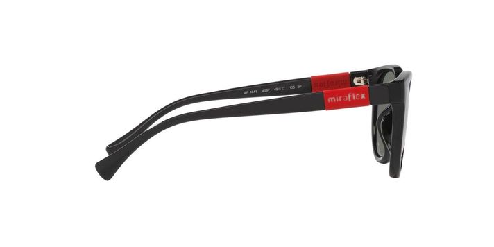 Lentes De Sol Miraflex MF1041  Negro Unisex-4