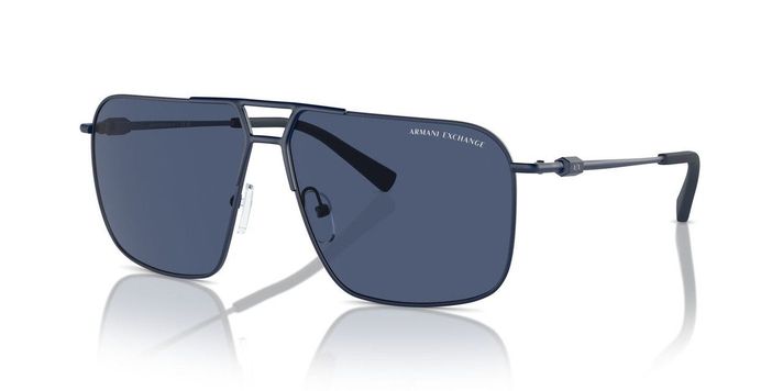 Anteojos De Sol Armani Exchange AX2050S  Azul Hombre-4
