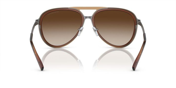 Lentes De Sol Emporio Armani 0EA2145  Café Hombre-3