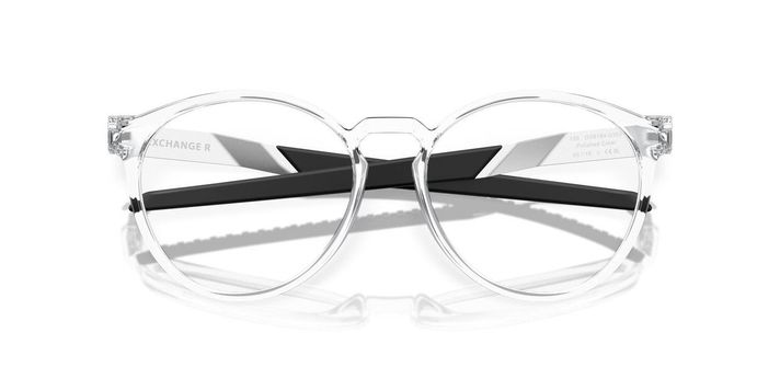 Anteojos Ópticos Oakley OX8184 Exchange R Blanco Hombre-4