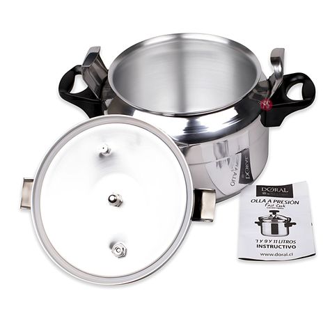 Olla a Presión 7L Aluminio Pulido Fast Cook Doral - PS-1