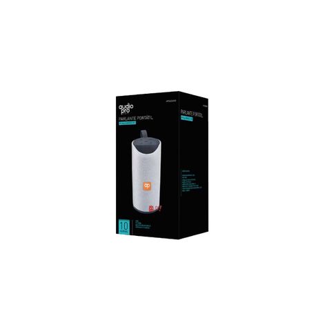 Parlante Bluetooth 5.0 + Edr Portátil 10w Rms Blanco - Ps-1