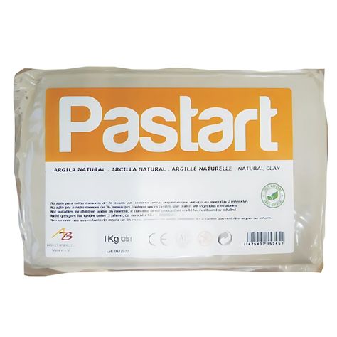 Arcilla Blanca De Cocción 1 Kg - PS-0