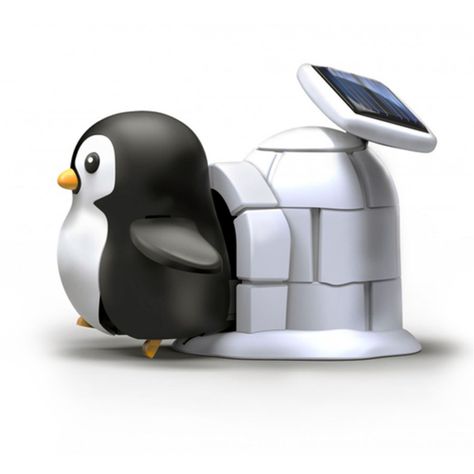 Juguete Solar Pingüino Diversión Ecológica y Educativa - PS-0