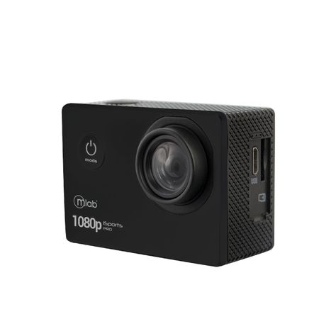 Cámara Deportiva A7 Full Hd Sumergible 30mt Color Negro - Puntostore-1
