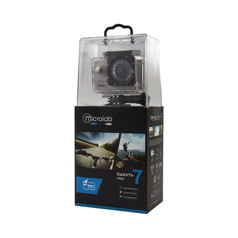 Cámara Deportiva A7 Full Hd Sumergible 30mt Color Negro - Puntostore-3